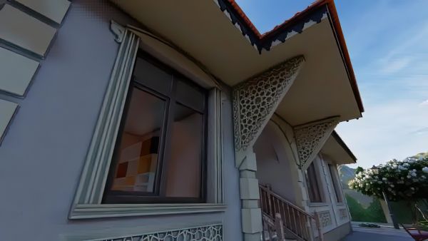 Exterior of the house