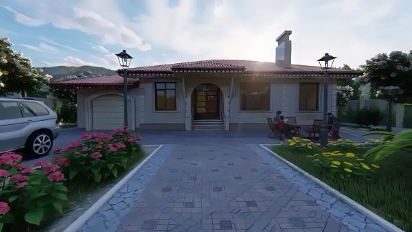 Exterior of the house