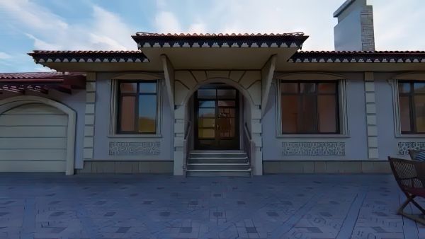 Exterior of the house