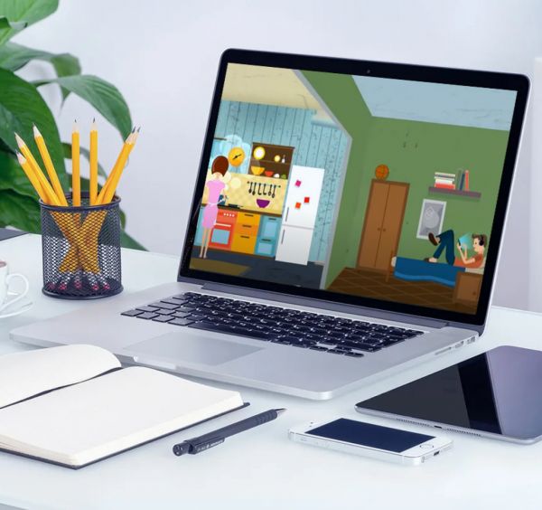 2D video, Creating a commercial for the STROYSON company